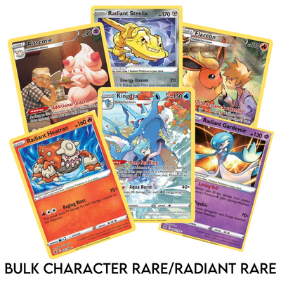 Bulk Character Rare & Radiant Rare Card